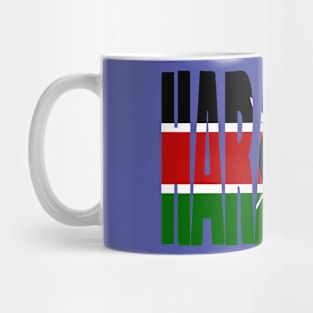 Kenya Motto Flag Mug